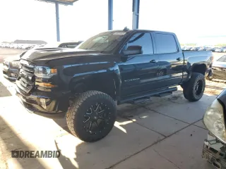 2017 Chevrolet Silverado 1500 LT with VIN 3GCUKREC1HG363756, listed as a Copart auction lot 54429565 with 182,515 mi miles and Salvage Title. Bid and sale history available at DreamBid. Image 1.