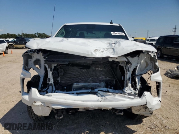 2022 Chevrolet Silverado 1500 Custom with VIN 1GCPDBEK4NZ522349, listed as a Copart auction lot 49416685 with 15,747 mi miles and Salvage Title. Bid and sale history available at carsss.com. Image 5.