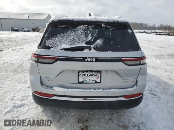 2024 Jeep Grand Cherokee Altitude X with VIN 1C4RJHAG6RC255309, listed as a Copart auction lot 45921625 with 473 mi miles and Salvage title. Bid and sale history available at DreamBid. Image 6.