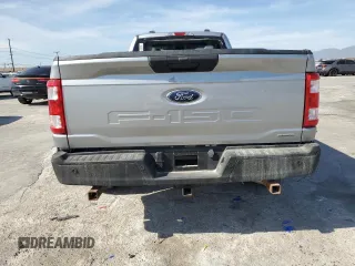 2023 Ford F-150 XL with VIN 1FTEX1CP8PKG08377, listed as a Copart auction lot 45999745 with 18,244 mi miles and Salvage title. Bid and sale history available at DreamBid. Image 6.