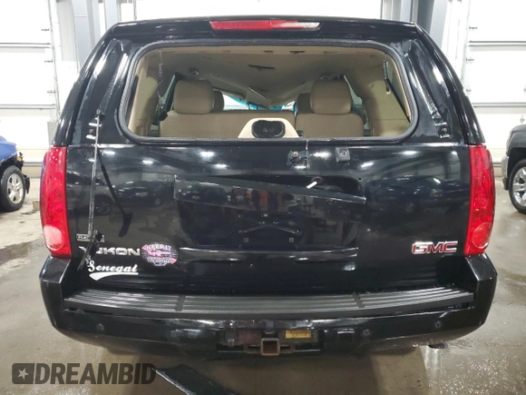 2011 GMC Yukon SLT with VIN 1GKS2CE0XBR368931, listed as a Copart auction lot 45307965 with 190,279 mi miles and Salvage title. Bid and sale history available at DreamBid. Image 6.