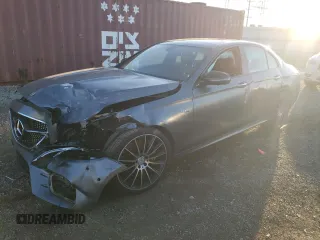 2019 Mercedes-Benz E-Class AMG E 53 with VIN WDDZF6BBXKA612832, listed as a Copart auction lot 72825784 with 42,980 mi miles and Salvage Title. Bid and sale history available at carsss.com. Image 1.