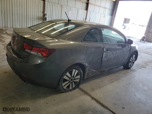 2013 Kia Forte Koup EX with VIN KNAFU6A21D5743337, listed as a Copart auction lot 48681085 with 155518 miles and Salvage Title. Bid and sale history available at carsss.com. Image 3.