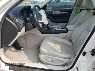 2015 Infiniti Q50 Premium with VIN JN1BV7AR3FM400123, listed as a Copart auction lot 58778025 with 59,606 mi miles and Salvage title. Bid and sale history available at DreamBid. Image 7.