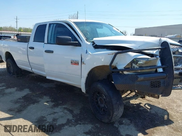 2012 Ram 2500 ST with VIN 3C6UD5HL1CG168724, listed as a IAAI auction lot 41865678 with 206,787 mi miles. Bid and sale history available at carsss.com. Image 1.