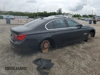 2013 BMW 7 Series 750i xDrive z VIN WBAYB6C53DC997908, wystawiony jako Copart lot #74759314 z przebiegiem Nie podano mil oraz Szkoda całkowita • Salvage title. Historia ofert i sprzedaży dostępna na DreamBid. Obrazek 3.