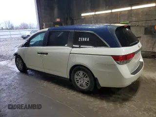 2016 Honda Odyssey LX with VIN 5FNRL5H21GB043033, listed as a Copart auction lot 50704365 with 197,484 mi miles and Salvage Title. Bid and sale history available at DreamBid. Image 2.
