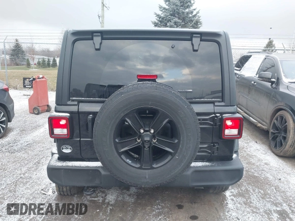 2023 Jeep Wrangler Sport S with VIN 1C4HJXDG8PW653828, listed as a IAAI auction lot 41239974 with 16,076 mi miles and . Bid and sale history available at DreamBid. Image 16.