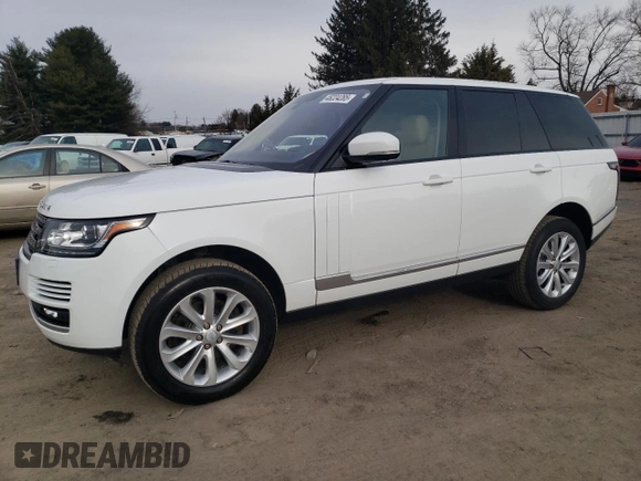 2016 Land Rover Range Rover with VIN SALGR2KF2GA297576, listed as a Copart auction lot 46224285 with 97,356 mi miles and Clean Title. Bid and sale history available at DreamBid. Image 1.