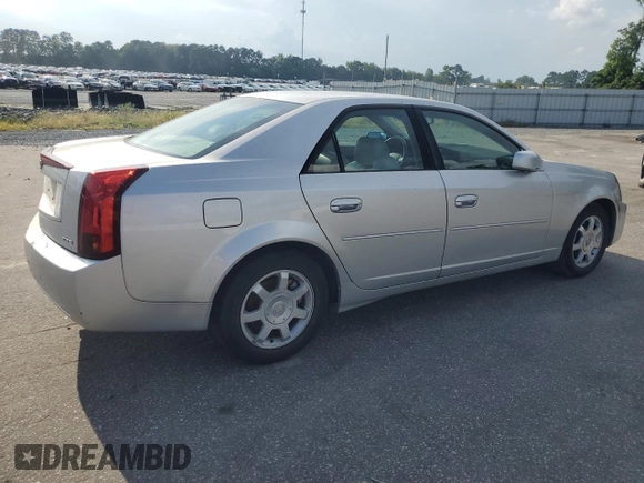 2003 Cadillac CTS with VIN 1G6DM57N530158202, listed as a Copart auction lot 64587555 with 160,971 mi miles and Clean title. Bid and sale history available at DreamBid. Image 3.