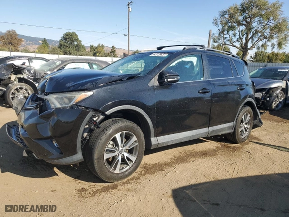 2018 Toyota RAV4 XLE with VIN 2T3WFREV8JW444516, listed as a Copart auction lot 73094154 with 1 mi miles and Salvage Title. Bid and sale history available at carsss.com. Image 1.