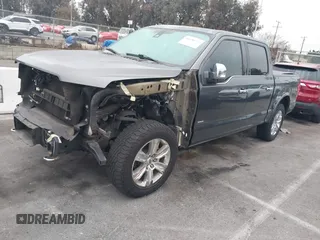 2017 Ford F-150 XL with VIN 1FTEW1EG0HFC20814, listed as a IAAI auction lot 41140772 with 74,651 mi miles. Bid and sale history available at carsss.com. Image 19.