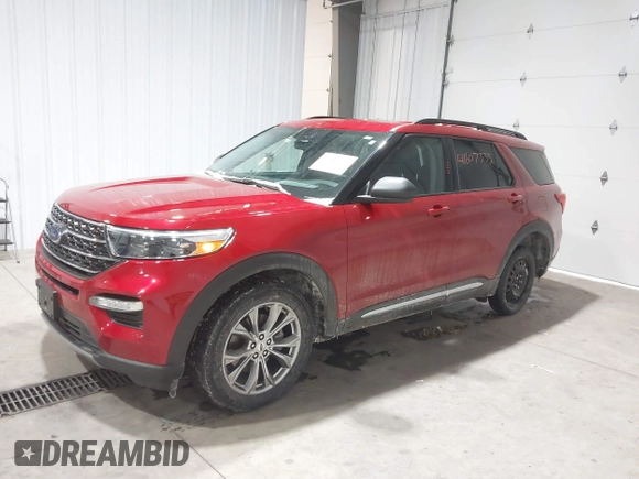 2022 Ford Explorer XLT with VIN 1FMSK8DH8NGB23802, listed as a IAAI auction lot 41607335 with 26,868 mi miles and . Bid and sale history available at DreamBid. Image 20.
