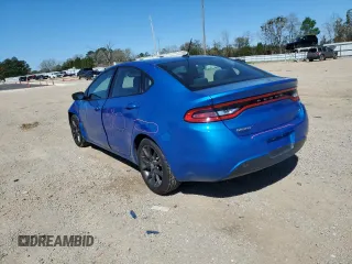 2016 Dodge Dart SE with VIN 1C3CDFAA6GD656805, listed as a Copart auction lot 50015595 with 99,142 mi miles and Salvage Title. Bid and sale history available at carsss.com. Image 2.