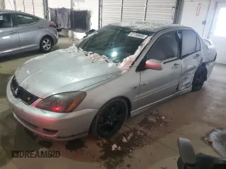 2006 Mitsubishi Lancer with VIN JA3AJ66F46U057530, listed as a Copart auction lot 87750605 with 180,243 mi miles and Salvage Title. Bid and sale history available at DreamBid. Image 1.