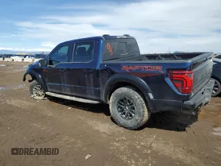 2024 Ford F-150 Raptor with VIN 1FTFW1RG3RFA46852, listed as a Copart auction lot 50419305 with 13,414 mi miles and Salvage Title. Bid and sale history available at DreamBid. Image 2.