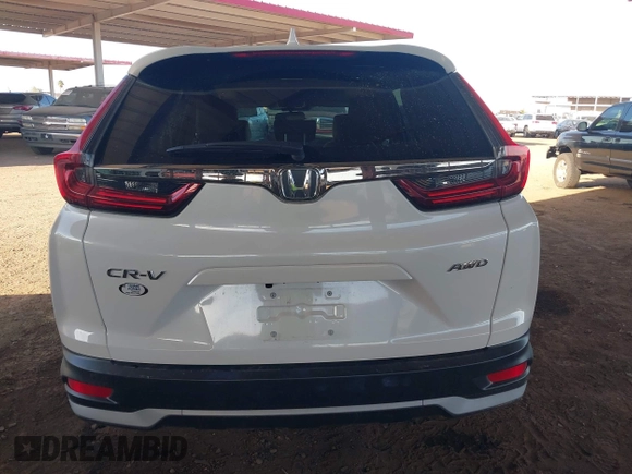 2022 Honda CR-V EX with VIN 5J6RW2H58NA014127, listed as a IAAI auction lot 42128343 with 18,622 mi miles and . Bid and sale history available at DreamBid. Image 16.