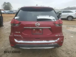 2020 Nissan Rogue SV with VIN 5N1AT2MT4LC815487, listed as a Copart auction lot 46186565 with 67,345 mi miles and Salvage Title. Bid and sale history available at carsss.com. Image 6.