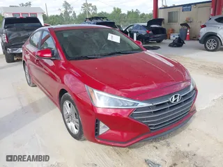 2019 Hyundai Elantra SEL with VIN KMHD84LF6KU780451, listed as a IAAI auction lot 41684867 with 119,631 mi miles. Bid and sale history available at carsss.com. Image 1.