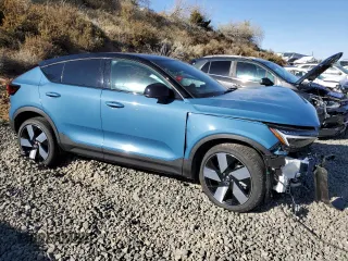 2022 Volvo C40 Recharge Pure Electric Ultimate with VIN YV4ED3GB4N2002930, listed as a Copart auction lot 75613853 with Not Provided miles. Bid and sale history available at carsss.com. Image 4.