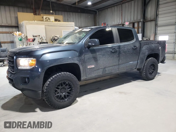 2019 GMC Canyon 4WD All Terrain w/Cloth with VIN 1GTG6FEN6K1120371, listed as a Copart auction lot 41828045 with 104,178 mi miles and Salvage Title. Bid and sale history available at carsss.com. Image 1.