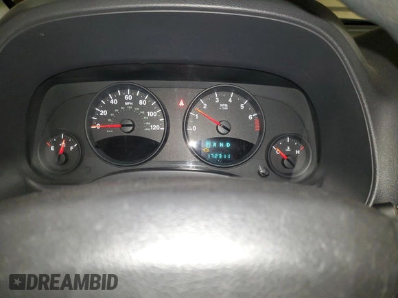 2010 Jeep Compass Sport with VIN 1J4NF4FB5AD589426, listed as a Copart auction lot 47644715 with 172,311 mi miles and Salvage Title. Bid and sale history available at carsss.com. Image 9.