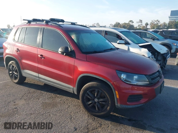 2015 Volkswagen Tiguan R-Line with VIN WVGAV7AX2FW115582, listed as a IAAI auction lot 42215389 with 168,182 mi miles and . Bid and sale history available at DreamBid. Image 1.