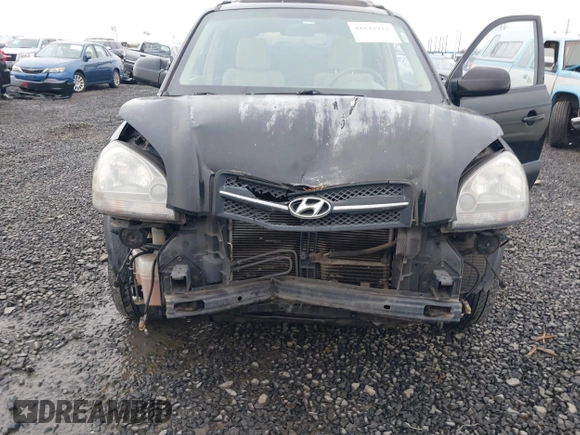 2006 Hyundai Tucson GLS with VIN KM8JN72D66U338658, listed as a IAAI auction lot 41828712 with 198,185 mi miles. Bid and sale history available at carsss.com. Image 6.
