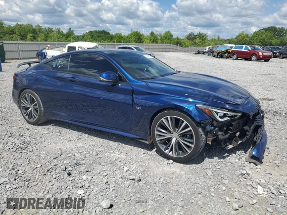 2017 Infiniti Q60 Premium z VIN JN1EV7EK1HM360637, wystawiony jako Copart lot #55801835 z przebiegiem 106 114 mil mil oraz Szkoda całkowita • Salvage title. Historia ofert i sprzedaży dostępna na DreamBid. Obrazek 4.