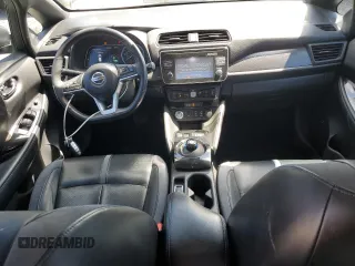 2018 Nissan LEAF SV with VIN 1N4AZ1CP4JC305144, listed as a Copart auction lot 63092295 with 49,729 mi miles and Clean title. Bid and sale history available at DreamBid. Image 8.