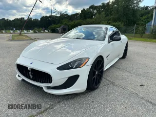 2013 Maserati GranTurismo Sport with VIN ZAM45VLA1D0067986, listed as a Copart auction lot 64325135 with 77,953 mi miles and Clean title. Bid and sale history available at DreamBid. Image 1.