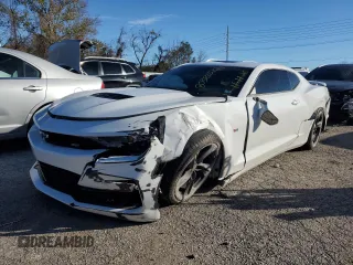 2020 Chevrolet Camaro 1SS with VIN 1G1FE1R76L0137331, listed as a Copart auction lot 80385274 with 81,001 mi miles and Salvage Title. Bid and sale history available at carsss.com. Image 1.