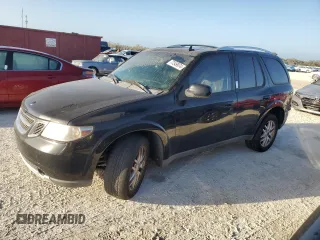 2007 Saab 9-7X I6 with VIN 5S3ET13S772801808, listed as a Copart auction lot 77349974 with 0 mi miles and Salvage Title. Bid and sale history available at carsss.com. Image 1.