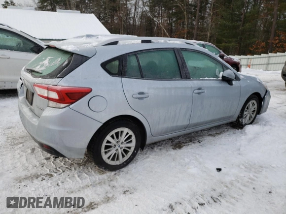 2018 Subaru Impreza Premium with VIN 4S3GTAB6XJ3752060, listed as a Copart auction lot 43488925 with 96,665 mi miles and Salvage Title. Bid and sale history available at carsss.com. Image 3.
