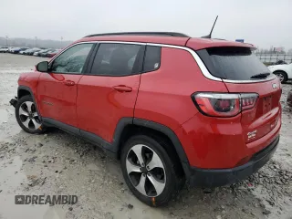 2017 Jeep Compass Latitude with VIN 3C4NJDBB6HT656016, listed as a Copart auction lot 44164595 with 82,358 mi miles and Salvage Title. Bid and sale history available at carsss.com. Image 2.