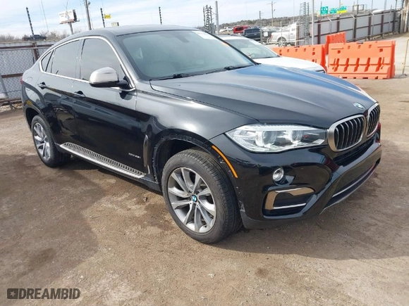 2015 BMW X6 xDrive35i with VIN 5UXKU2C56F0F95429, listed as a IAAI auction lot 41754635 with 79,503 mi miles. Bid and sale history available at carsss.com. Image 1.