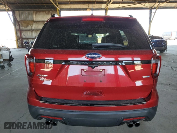2018 Ford Explorer Sport z VIN 1FM5K8GT3JGC00616, wystawiony jako Copart lot #57311245 z przebiegiem 79 228 mil mil oraz Szkoda całkowita • Salvage title. Historia ofert i sprzedaży dostępna na DreamBid. Obrazek 6.