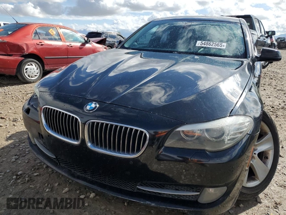2011 BMW 5 Series 528i with VIN WBAFR1C53BC736751, listed as a Copart auction lot 54862565 with 154,809 mi miles and Clean Title. Bid and sale history available at carsss.com. Image 5.