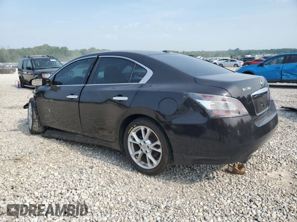 2014 Nissan Maxima S with VIN 1N4AA5AP1EC497162, listed as a Copart auction lot 59214435 with Not provided miles and Salvage title. Bid and sale history available at DreamBid. Image 2.