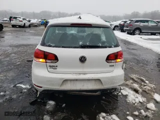 2011 Volkswagen Golf TDI with VIN WVWDM7AJ4BW161053, listed as a Copart auction lot 44912435 with 63,022 mi miles and Salvage Title. Bid and sale history available at carsss.com. Image 6.