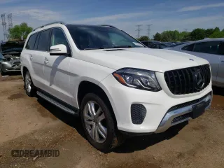 2017 Mercedes-Benz GLS 450 with VIN 4JGDF6EE5HA939296, listed as a Copart auction lot 54016644 with 87,397 mi miles and Salvage Title. Bid and sale history available at DreamBid. Image 4.