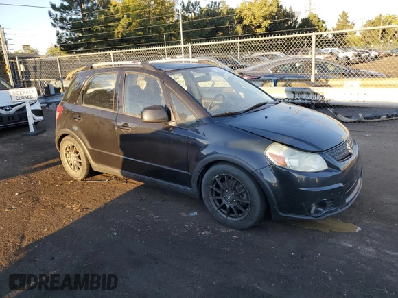 2009 Suzuki SX4 Man Touring Pkg AWD with VIN JS2YB417195101117, listed as a Copart auction lot 71102744 with 137,707 mi miles and Salvage Title. Bid and sale history available at carsss.com. Image 4.