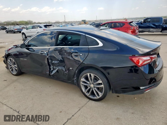 2022 Chevrolet Malibu Premier with VIN 1G1ZE5SX7NF158459, listed as a Copart auction lot 50392485 with 47,301 mi miles and Salvage Title. Bid and sale history available at DreamBid. Image 2.