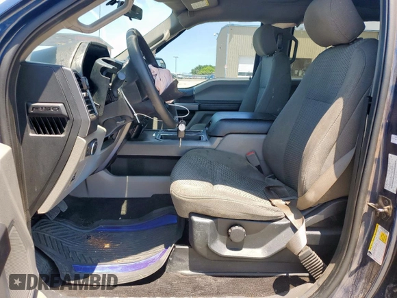 2019 Ford F-150 XL with VIN 1FTEW1CB4KKE21508, listed as a Copart auction lot 59112255 with 131,370 mi miles and Salvage title. Bid and sale history available at DreamBid. Image 7.