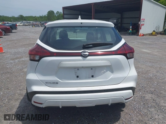 2023 Nissan Kicks S with VIN 3N1CP5BV9PL542017, listed as a IAAI auction lot 42154584 with 22,048 mi miles and . Bid and sale history available at carsss.com. Image 16.