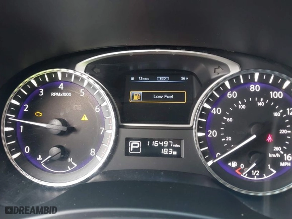 2014 Infiniti QX60 with VIN 5N1AL0MM9EC537749, listed as a IAAI auction lot 41979060 with 116,497 mi miles. Bid and sale history available at carsss.com. Image 7.