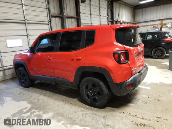 2020 Jeep Renegade Sport z VIN ZACNJBAB2LPK96116, wystawiony jako Copart lot #37249614 z przebiegiem 73 424 mil mil oraz Szkoda całkowita • Salvage title. Historia ofert i sprzedaży dostępna na DreamBid. Obrazek 2.