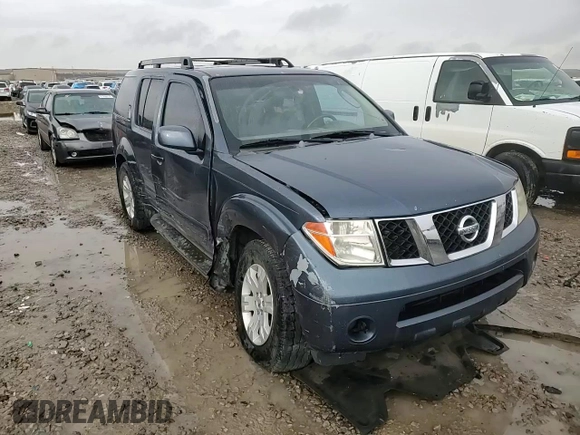 2005 Nissan Pathfinder LE with VIN 5N1AR18U25C791513, listed as a Copart auction lot 85819304 with 166,158 mi miles and Salvage title. Bid and sale history available at DreamBid. Image 10.