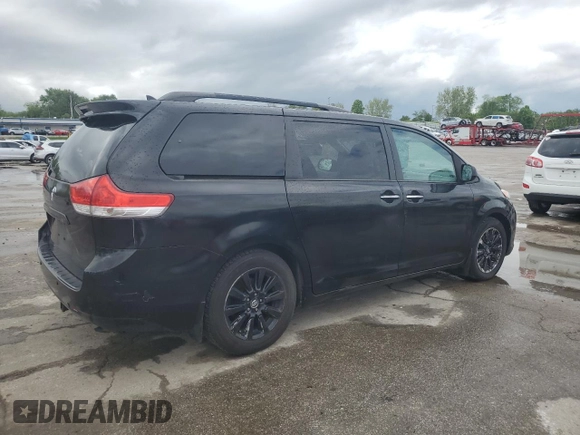 2013 Toyota Sienna XLE with VIN 5TDDK3DC8DS050410, listed as a Copart auction lot 55263125 with 269,011 mi miles and Clean Title. Bid and sale history available at DreamBid. Image 3.