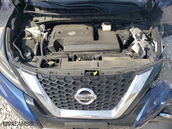 2022 Nissan Murano S with VIN 5N1AZ2AS6NC128301, listed as a Copart auction lot 78303914 with 35,669 mi miles and Salvage Title. Bid and sale history available at carsss.com. Image 13.